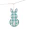 Glitzhome® 6ft. Easter Metal Bunny Garland